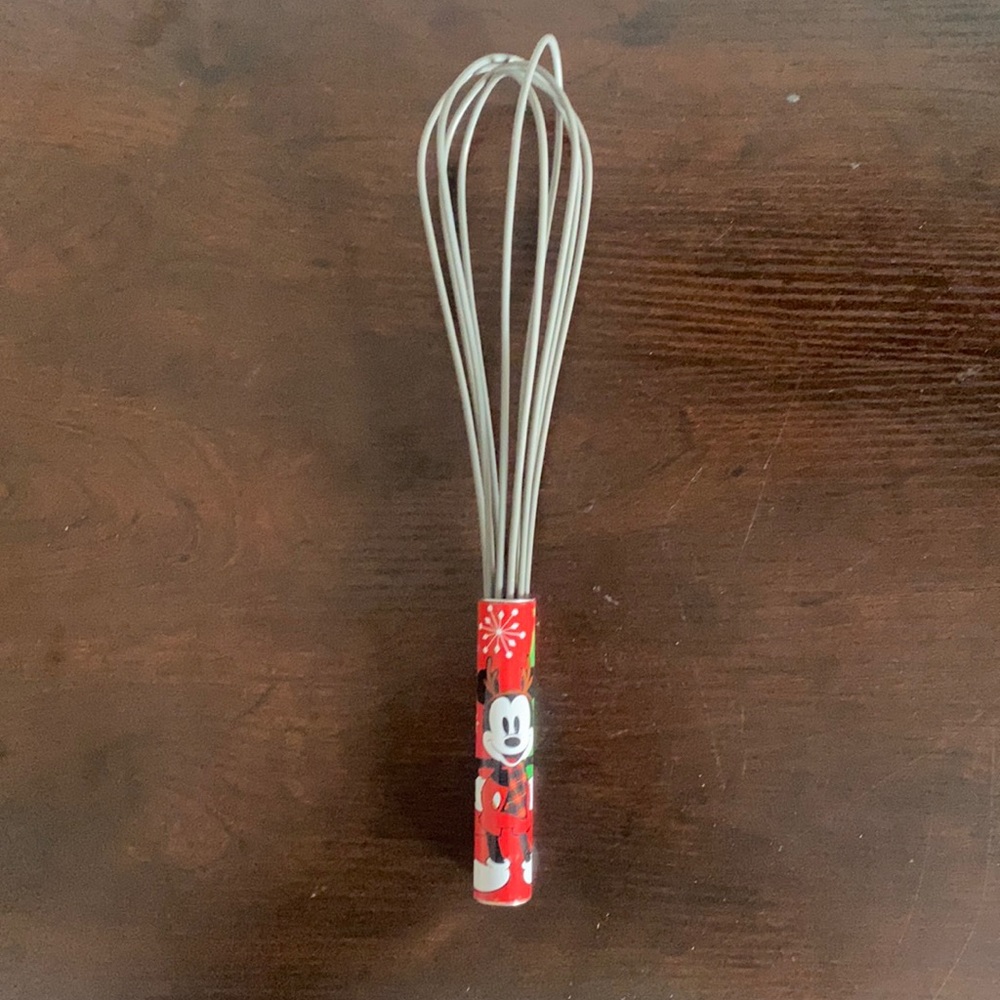 Disney Mickey Mouse Christmas Silicone Wisk